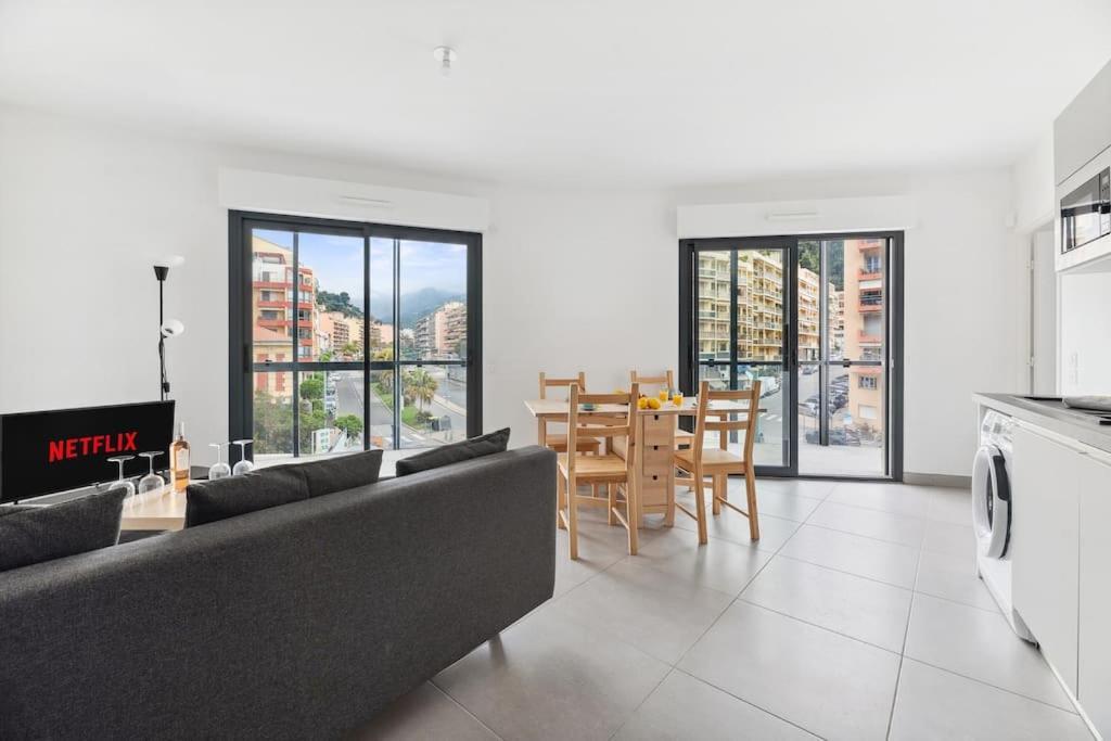 Ferienwohnung Le Cap Riviera - Centre- Parking Prive - Climatisation Menton Exterior foto
